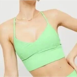 Lavish bra in neon green